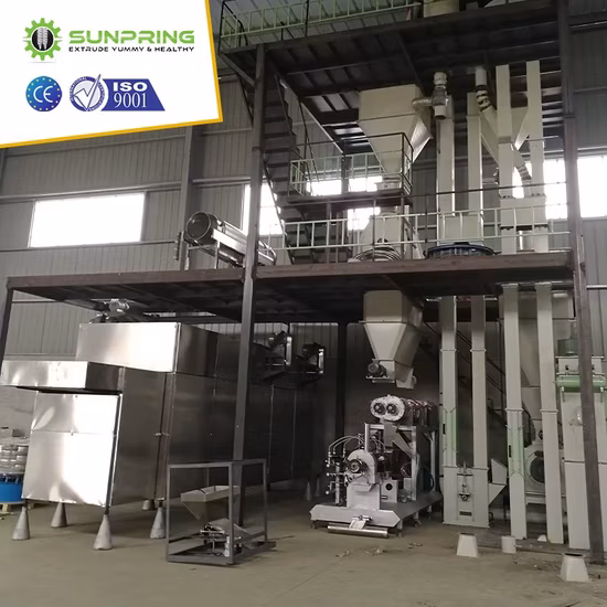 Pet Dog Cat Floating Sinking Fish Feed Food Processing Making Extruder Machine
