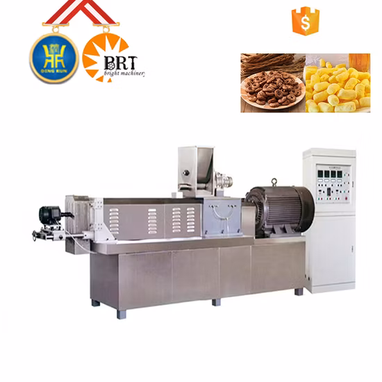 Hochgeschwindigkeits-Vollautomatische 3D-Mais-Puff-Snack-Food-Maschinen-Produktionslinie