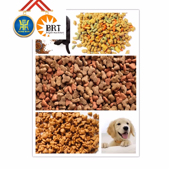 Trockenes Haustier-Katzen-Hundefutter-Fischfutter-Extruder-Ausrüstungs-Pflanzen-Tier-Haustier-Hundefutter-Pellet-Produktionslinien-Maschine